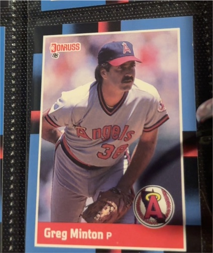 1988 Donruss #505 Greg Minton — front