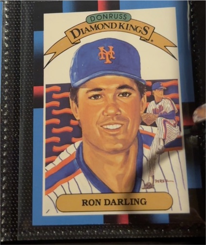 1988 Donruss Diamond Kings #6 Ron Darling — front
