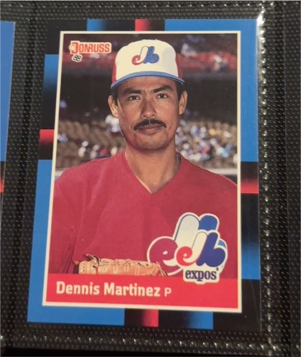 1988 Donruss #549 Dennis Martinez — front