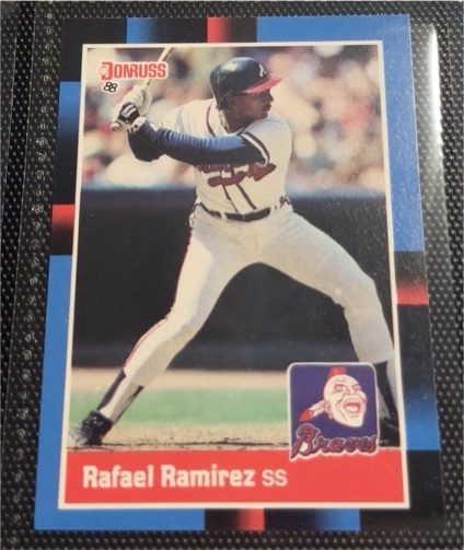 1988 Donruss #448 Rafael Ramirez — front
