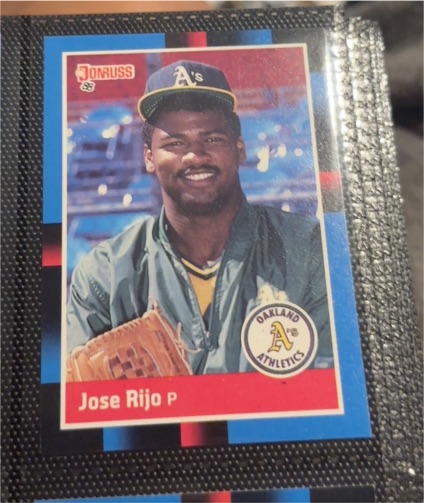 1988 Donruss #548 Jose Rijo — front