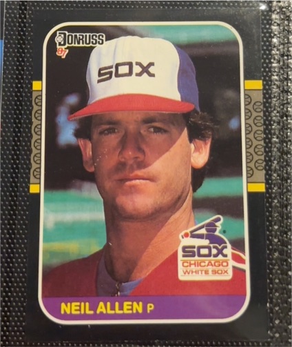 1987 Donruss #507 Neil Allen — front