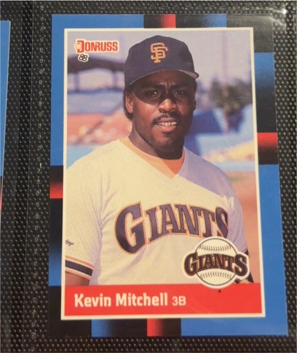 1988 Donruss #66 Kevin Mitchell — front