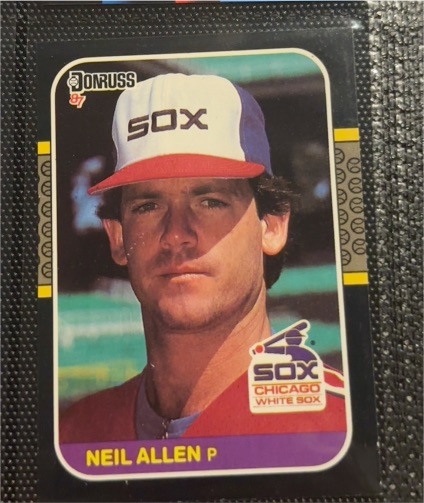 1987 Donruss #507 Neil Allen — front
