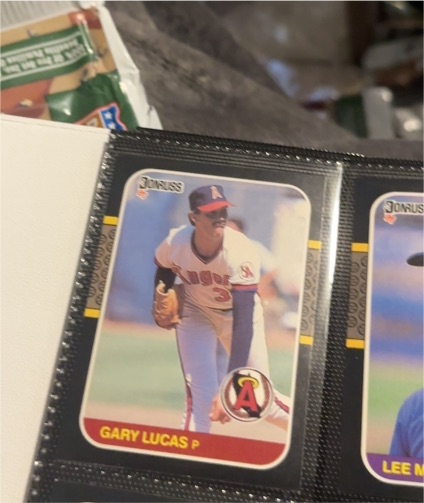 1987 Donruss #618 Gary Lucas — front