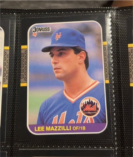 1987 Donruss #562 Lee Mazzilli — front