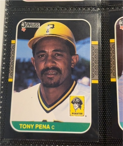 1987 Donruss #115 Tony Pena — front