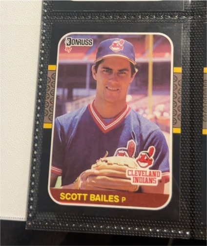 1987 Donruss #227 Scott Bailes — front