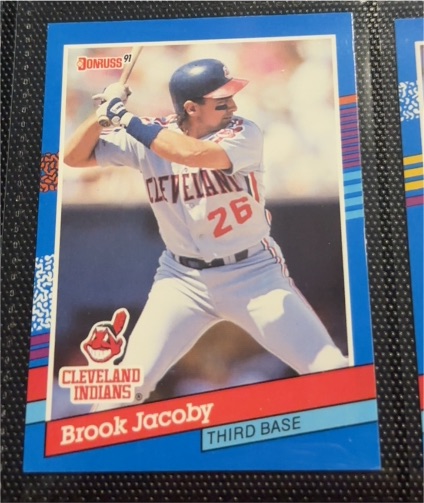 1991 Donruss #176 Brook Jacoby — front