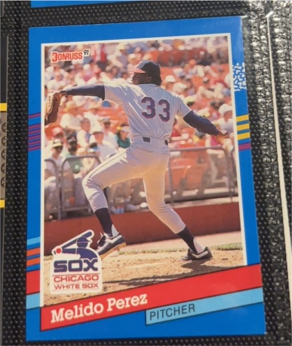 1991 Donruss #164 Melido Perez — front