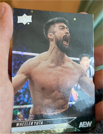 2025 Upper Deck AEW #59 Wheeler Yuta — front
