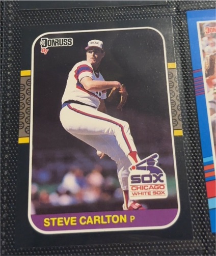 1987 Donruss #617 Steve Carlton — front