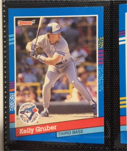 1991 Donruss #149 Kelly Gruber — front