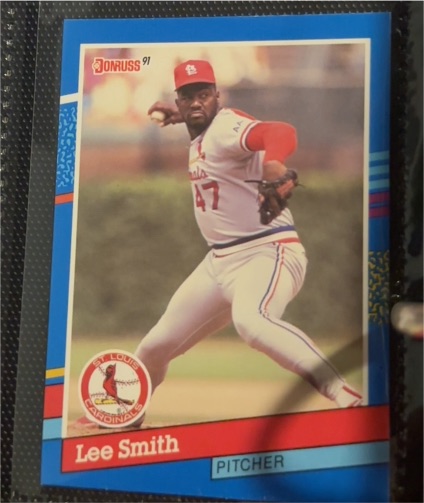 1991 Donruss #169 Lee Smith — front