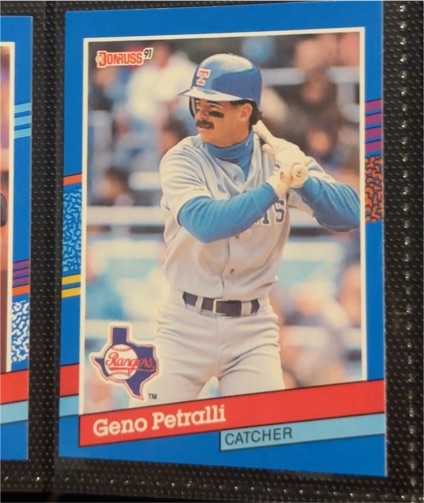 1991 Donruss #137 Geno Petralli — front