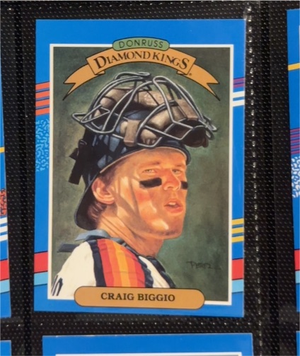 1990 Donruss Diamond Kings #2 Craig Biggio — front