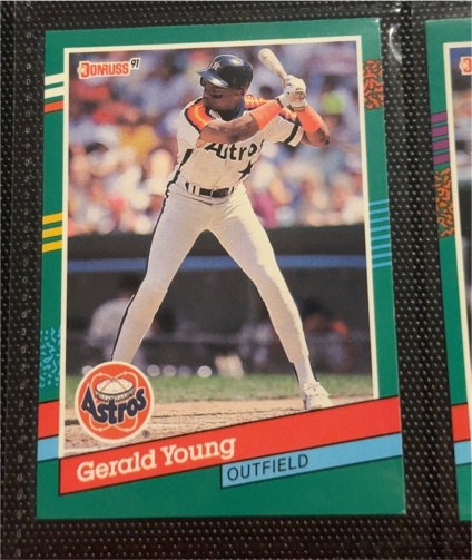 1991 Donruss #689 Gerald Young — front