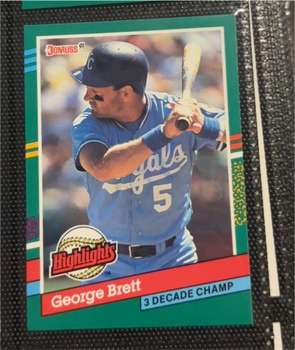 1991 Donruss Highlights #BC-19 George Brett — front