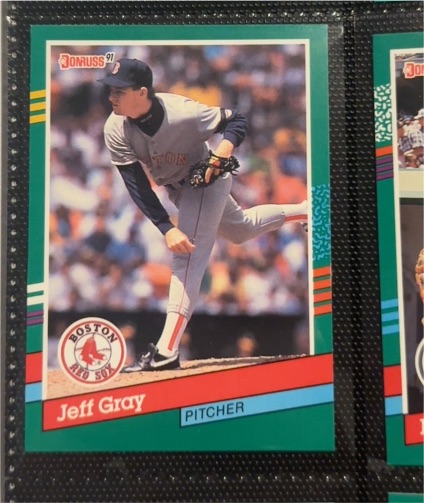 1991 Donruss #721 Jeff Gray — front