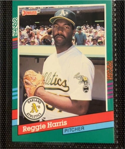 1991 Donruss #704 Reggie Harris — front