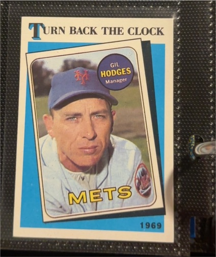 1989 Topps #664 Gil Hodges — front