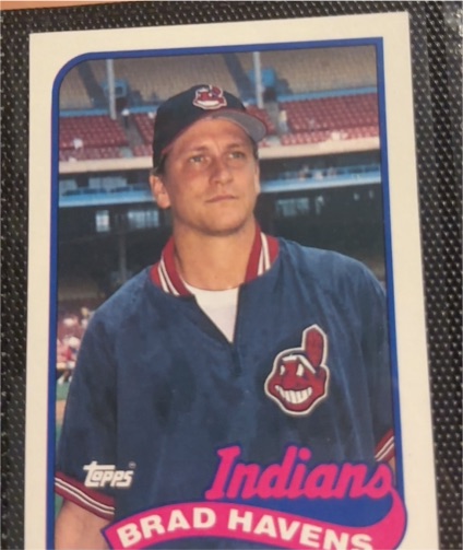 1989 Topps #204 Brad Havens — front