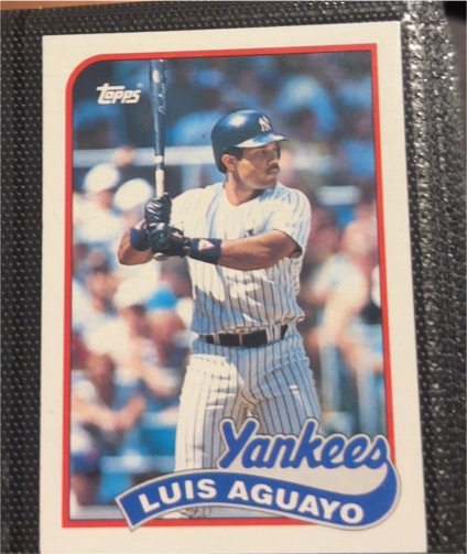 1989 Topps #561 Luis Aguayo — front
