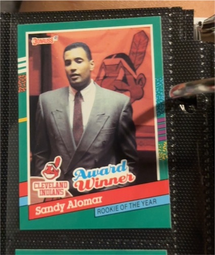 1991 Donruss #693 Sandy Alomar Jr. — front