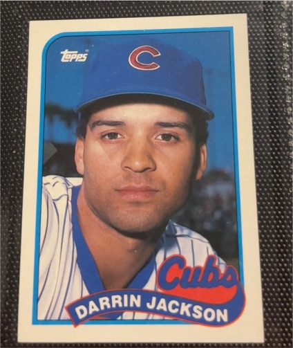 1989 Topps #286 Darrin Jackson — front