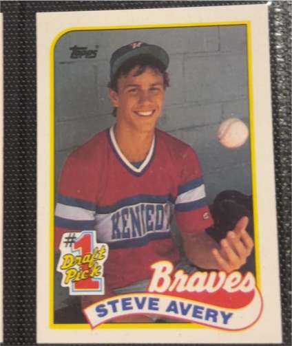 1989 Topps #784 Steve Avery — front