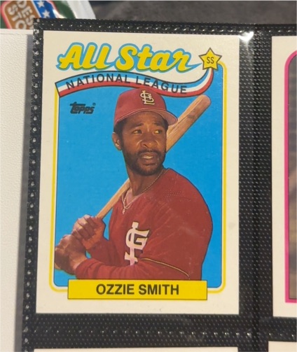 1989 Topps All Star #389 Ozzie Smith — front