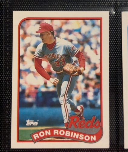 1989 Topps #16 Ron Robinson — front