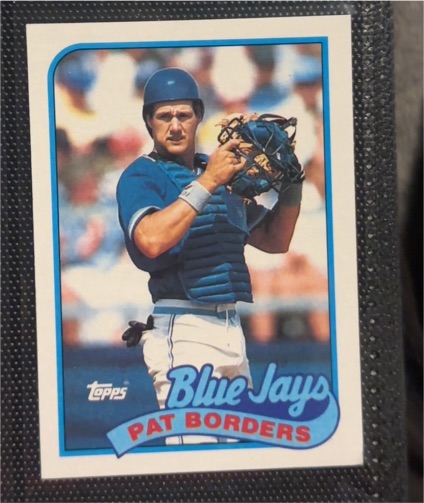 1989 Topps #693 Pat Borders — front