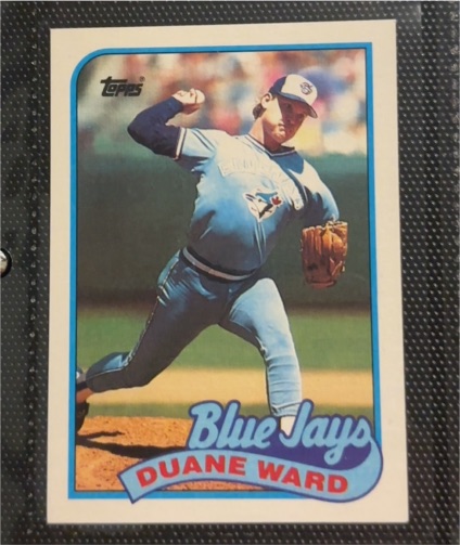 1989 Topps #379 Duane Ward — front