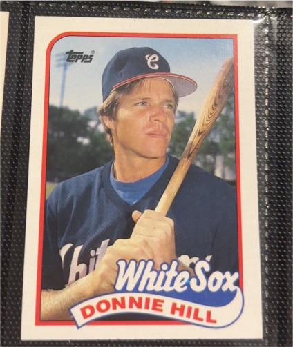 1989 Topps #512 Donnie Hill — front