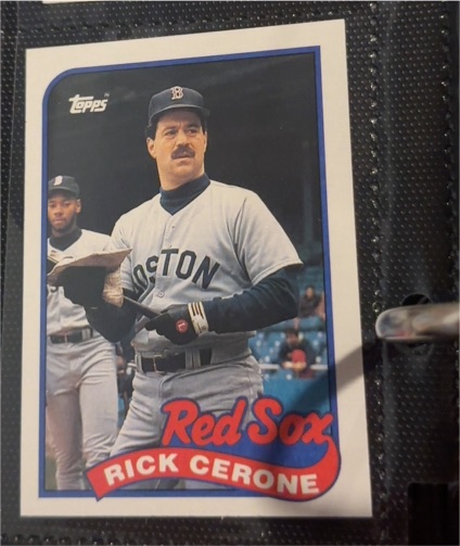 1989 Topps #96 Rick Cerone — front