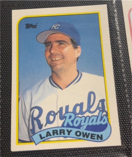 1989 Topps #87 Larry Owen — front