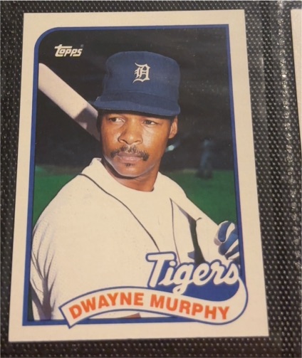 1989 Topps #667 Dwayne Murphy — front