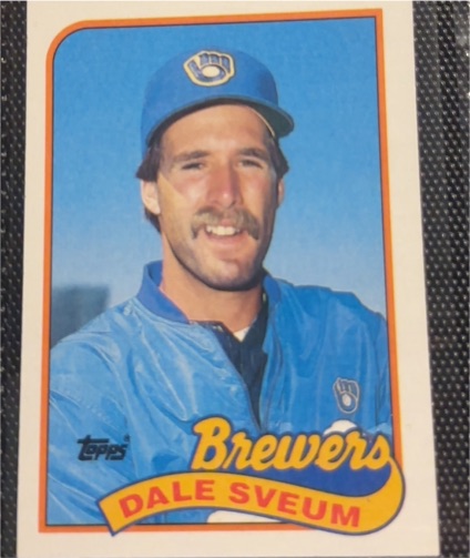 1989 Topps #12 Dale Sveum — front