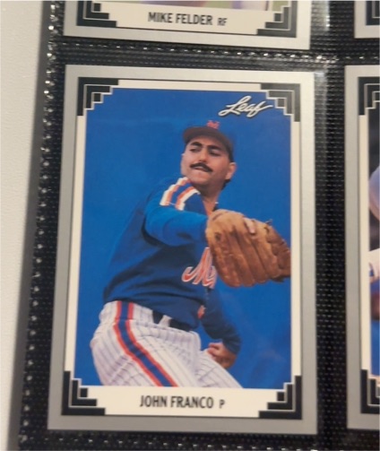1991 Leaf #437 John Franco — front