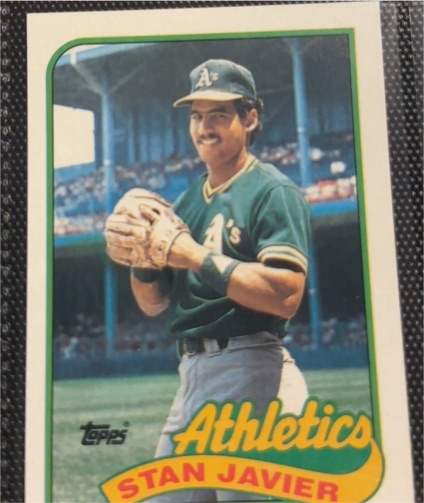 1989 Topps #622 Stan Javier — front