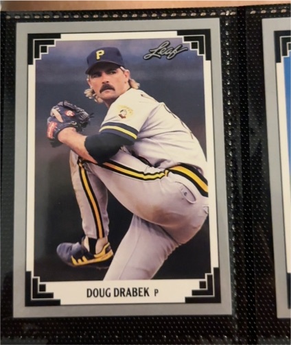 1991 Leaf #516 Doug Drabek — front