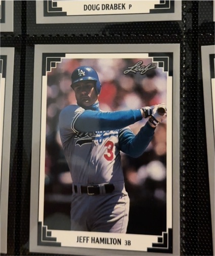 1991 Leaf #509 Jeff Hamilton — front