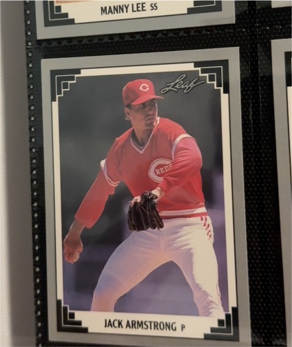1991 Leaf #459 Jack Armstrong — front