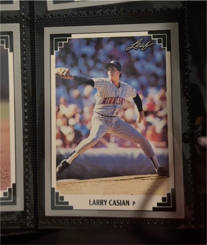 1991 Leaf #481 Larry Casian — front