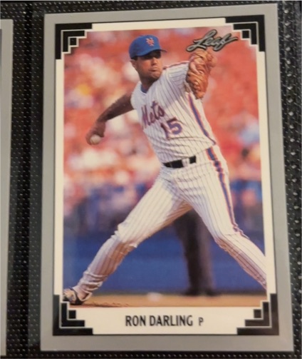1991 Leaf #378 Ron Darling — front