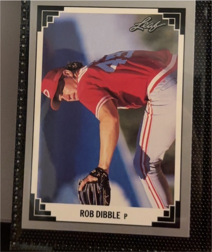 1991 Leaf #282 Rob Dibble — front