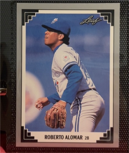 1991 Leaf #267 Roberto Alomar — front