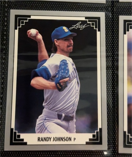 1991 Leaf #319 Randy Johnson — front