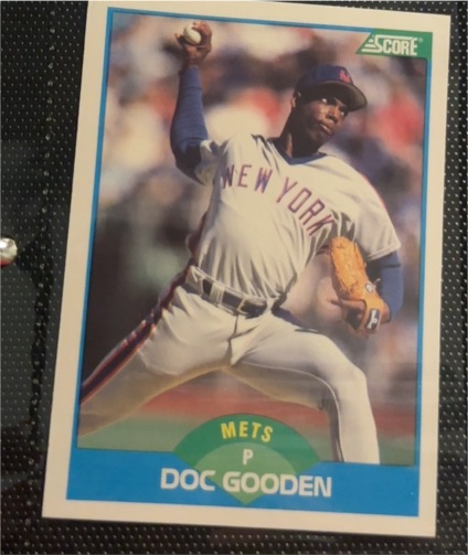 1989 Score #200 Doc Gooden — front